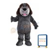 Loyal Brown & Grey Dog Mascot Costume