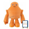 Funny Cartoon Orange Fixed Robot Mascot Costume