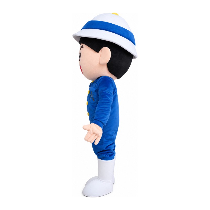 Lovely Boy Administrator With Rompers Mascot Costume