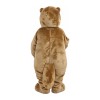 Friendly Plush Brown Beaver Mascot Costume