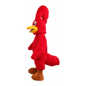 Plush Red Bird Mascot Costume
