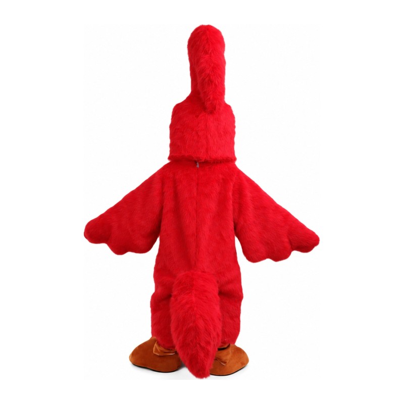 Plush Red Bird Mascot Costume