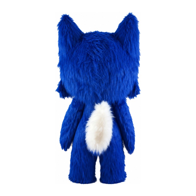 Super Adorable Cartoon Blue Fox Mascot Costume