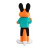 Pleasant Cartoon Orange Fox With Suit Mascot Costume