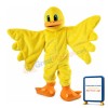 Cartoon Yellow Duck Mascot Costume For Adult