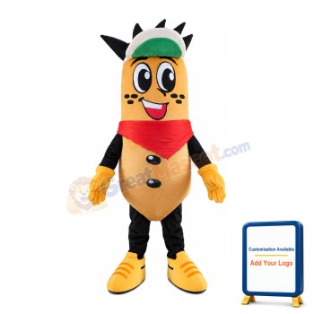 New Cartoon Ham Sausage Men And Women Mascot Costume