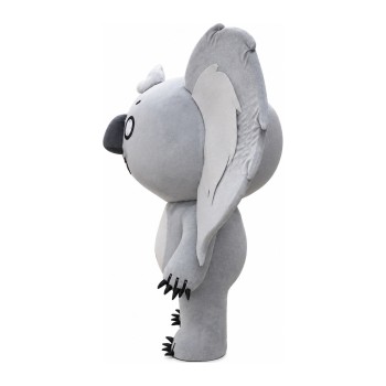 Super Big Ears Grey Koala Mascot Costume