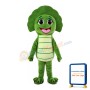 Green Dinosaur Baby With Various Expressions Mascot Costume