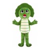 Green Dinosaur Baby With Various Expressions Mascot Costume