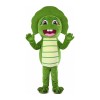 Green Dinosaur Baby With Various Expressions Mascot Costume