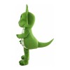 Green Dinosaur Baby With Various Expressions Mascot Costume