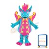 Special Style Blue & Pink Dinosaur Mascot Costume