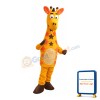 Unisex Cartoon Standing Giraffe Mascot Costume