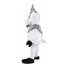 Customized White & Grey Moose Mascot Costume