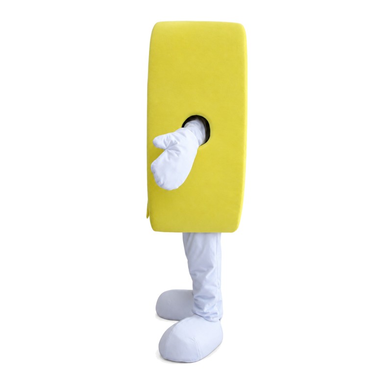 New Cartoon Yellow Lemon Slices Mascot Costume