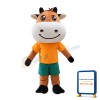 As Adults Gift Cartoon Cattle With Set Mascot Costume