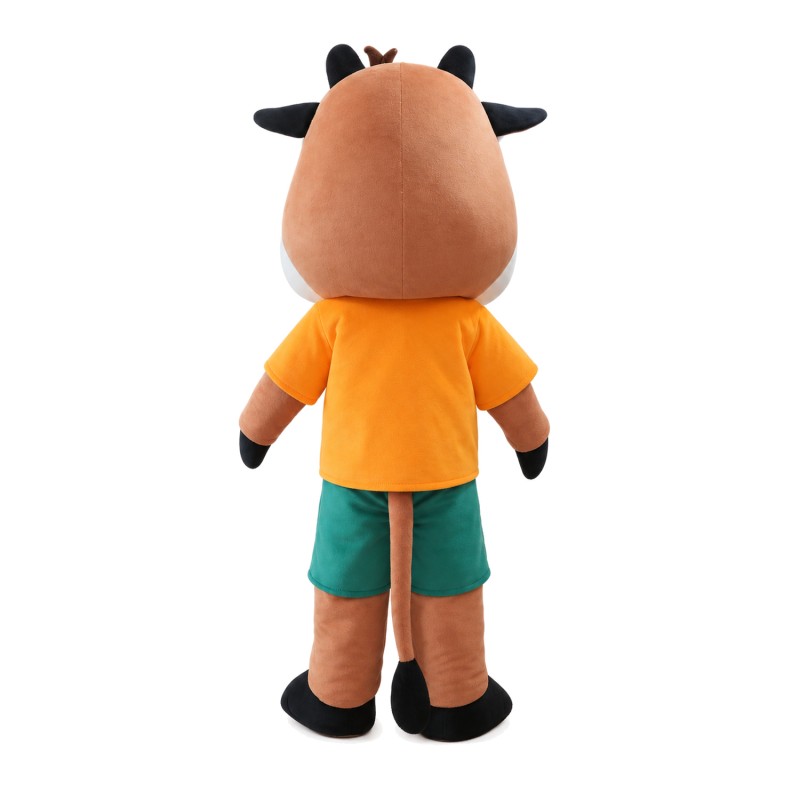 As Adults Gift Cartoon Cattle With Set Mascot Costume