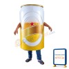 Adult Size Beer Can Mascot Costume