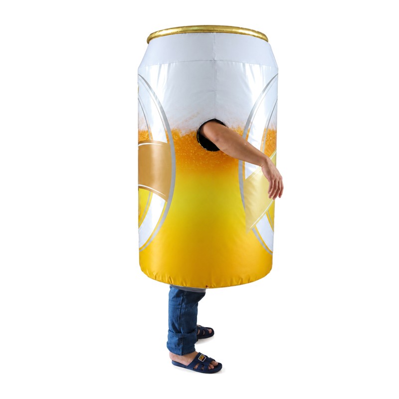 Adult Size Beer Can Mascot Costume