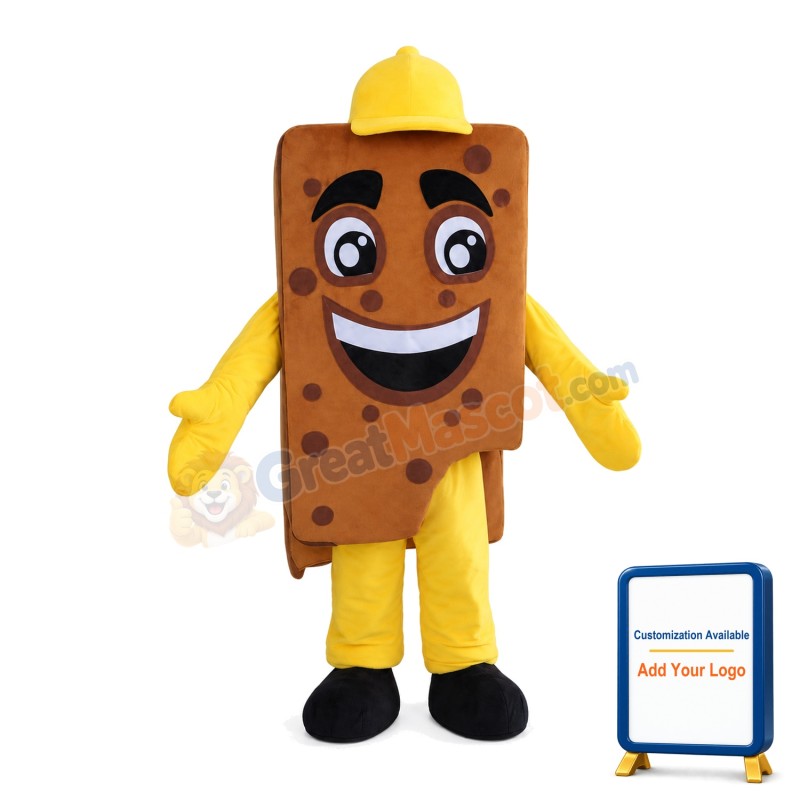 A Bite Of Chocolate Bar Mascot Costume