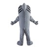 Cruel Grey Shark Mascot Costume