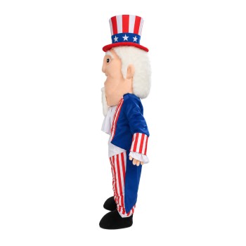 Uncle Sam With Striped Set Mascot Costume