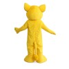 Docile Little Yellow Lion Mascot Costume