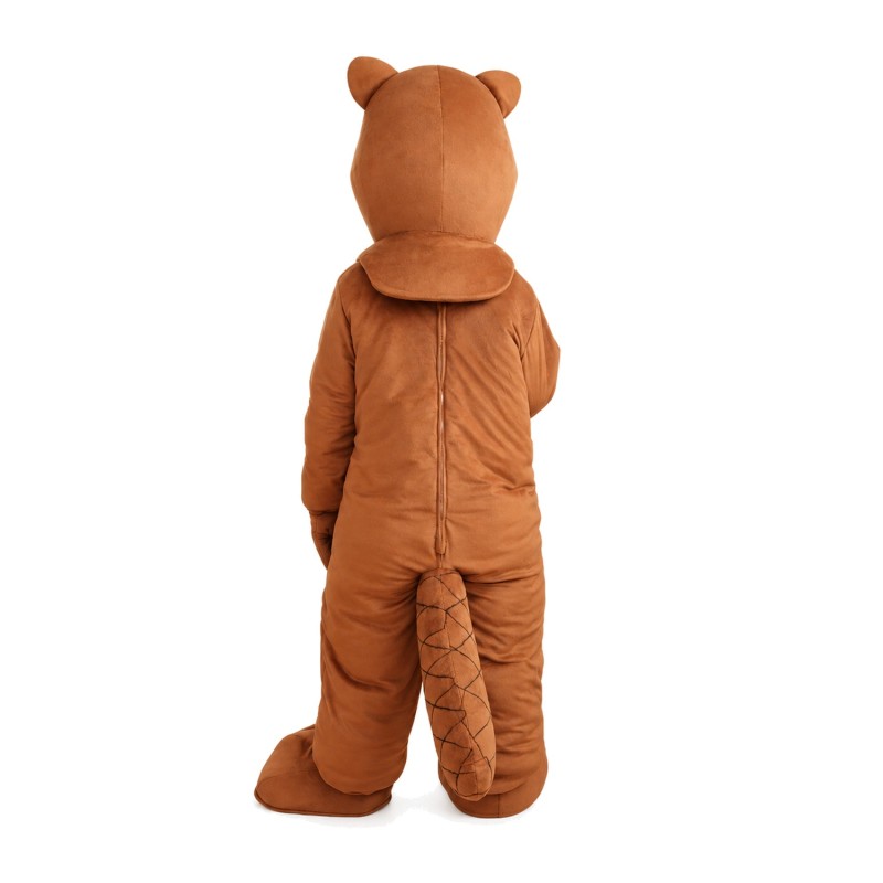 Classic Happy Brown Squirrel Mascot Costume