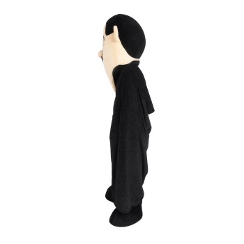 Evil Old Witch With Cloak Mascot Costume