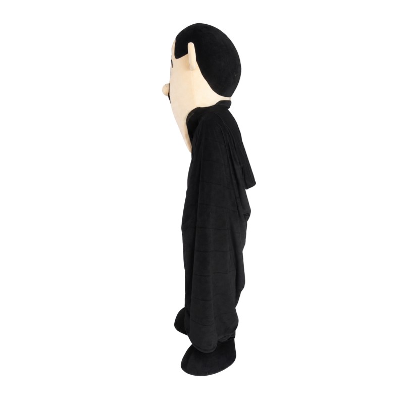 Evil Old Witch With Cloak Mascot Costume