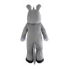Soft Lovely Grey Rhino Mascot Costume