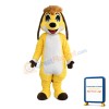 Little Yellow Lion Mascot Costume