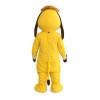 Little Yellow Lion Mascot Costume