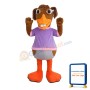 Clownish Buck Teeth Duck Mascot Costume