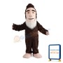 Adult Size Plush Savage Mascot Costume