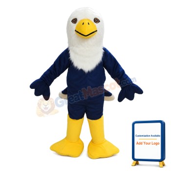 Professional For Festival Blue Eagle Mascot Costume