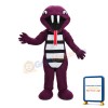 Scary Purple Phtyon Mascot Costume