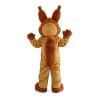 Friendly Brown Fox Mascot Costume