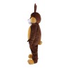 Hot Sale Tall Brown Rabbit Mascot Costume