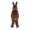 Hot Sale Tall Brown Rabbit Mascot Costume