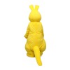 Long Nose Yellow Kangaroo Mascot Costume