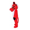 Standing Red & White Horse Mascot Costume