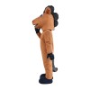 Running Brown Horse Mascot Costume