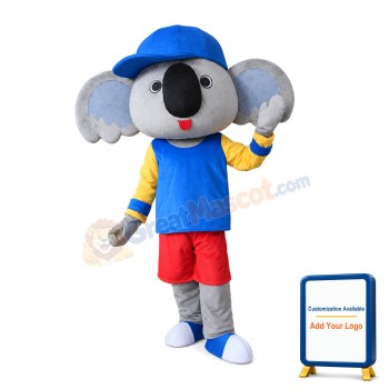 Sports Koala Mascot Costume Full Body Props Outfit