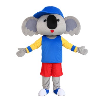 Sports Koala Mascot Costume Full Body Props Outfit