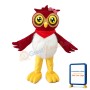 New Style Customized Owl With Pink Bow Mascot Costume