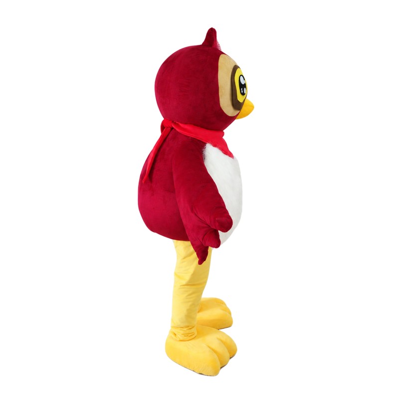 New Style Customized Owl With Pink Bow Mascot Costume