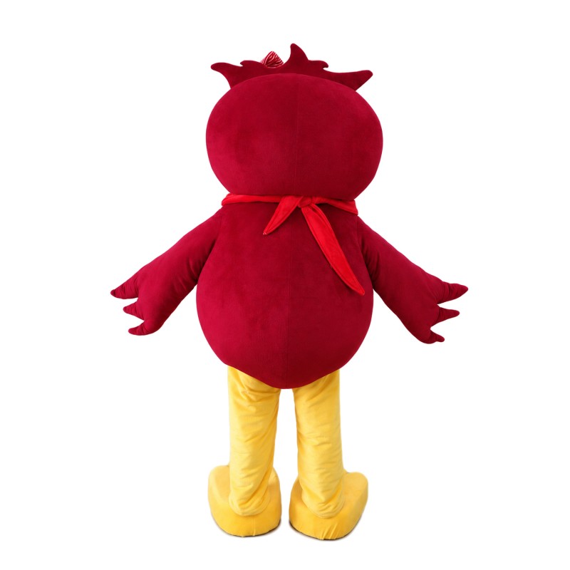 New Style Customized Owl With Pink Bow Mascot Costume