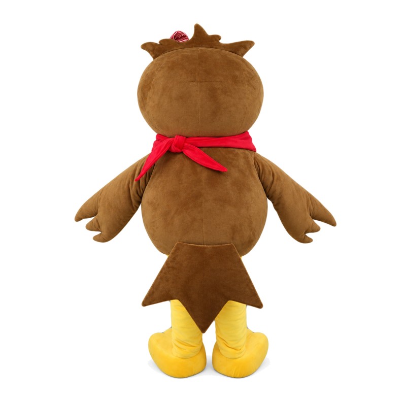 New Style Customized Owl With Pink Bow Mascot Costume