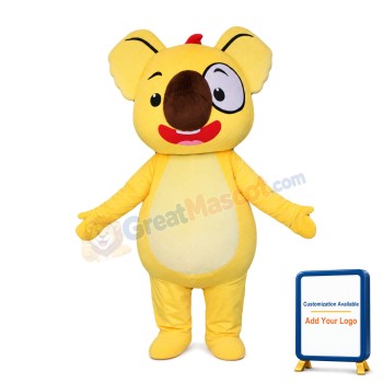 Special Yellow Koala Mascot Costume